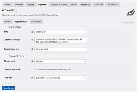 ecommpay test cards.